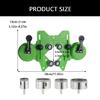 Efficient Tile Hole Cutter Jig Fixture Adjustable Locator for High Accuracy Drilling on Ceramic Glass Porcelain Marble