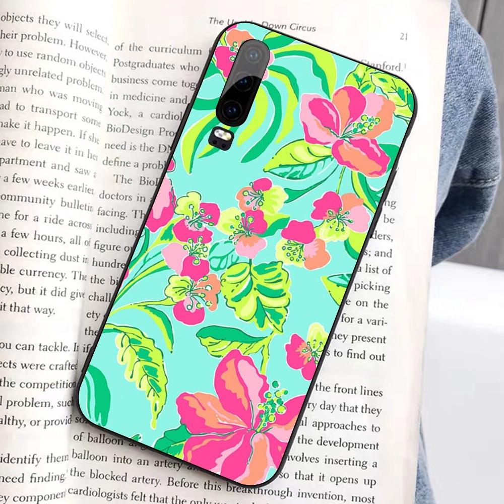 Colorful plant illustration Phone Case For Huawei Honor 10 lite 9 20 7A 9X 30 50 60 70 pro plus Soft Silicone Cover