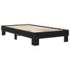 Bed Frame Black Oak 80 x 200 cm Engineered Wood