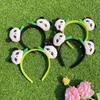 Universal Giant Panda Hair Band Three-dimensional Panda Hair Accessories Doll Hair Pin Face Washing Sweet Panda Hair Pin