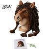 Soft Yarn for Hat Making Animal Hood Crochet Kit, DIY Earflap Project Weekend Cute Craft Kit Beginners, Handmade Winter Headwear Complete