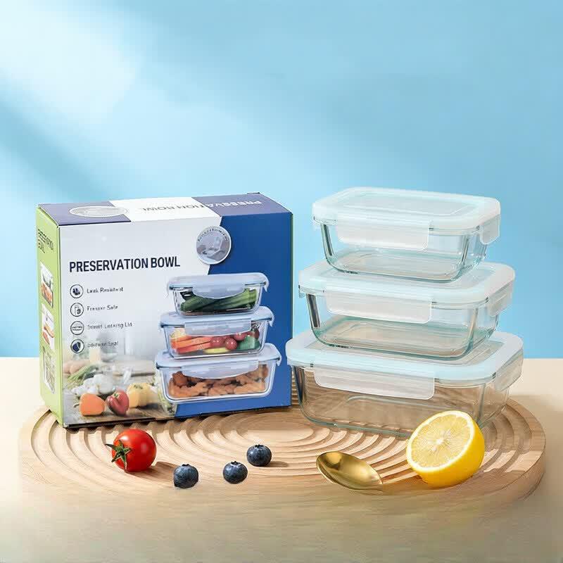 Ru Han Glass Food Storage Containers