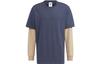 adidas Originals X Charr T Shirt Unisex Navy Blue HR3470