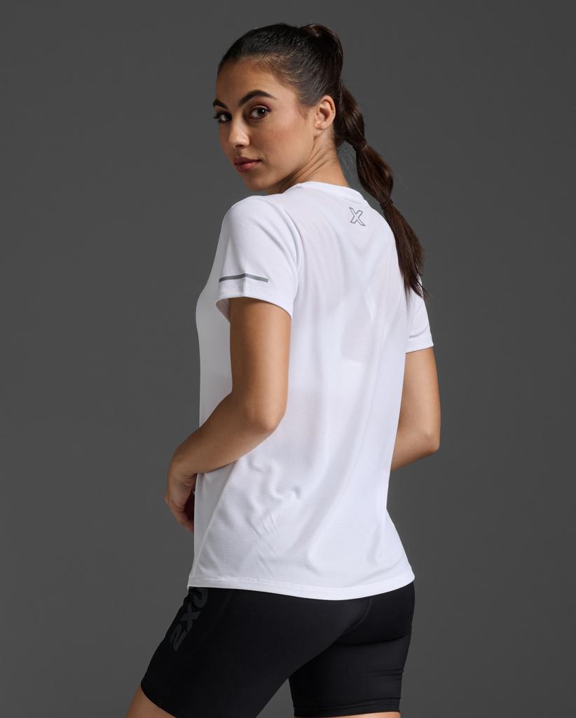 Tutaimjeuyu Women'S Aero Short Sleeve Tee White_Wr6565Awht-Srf