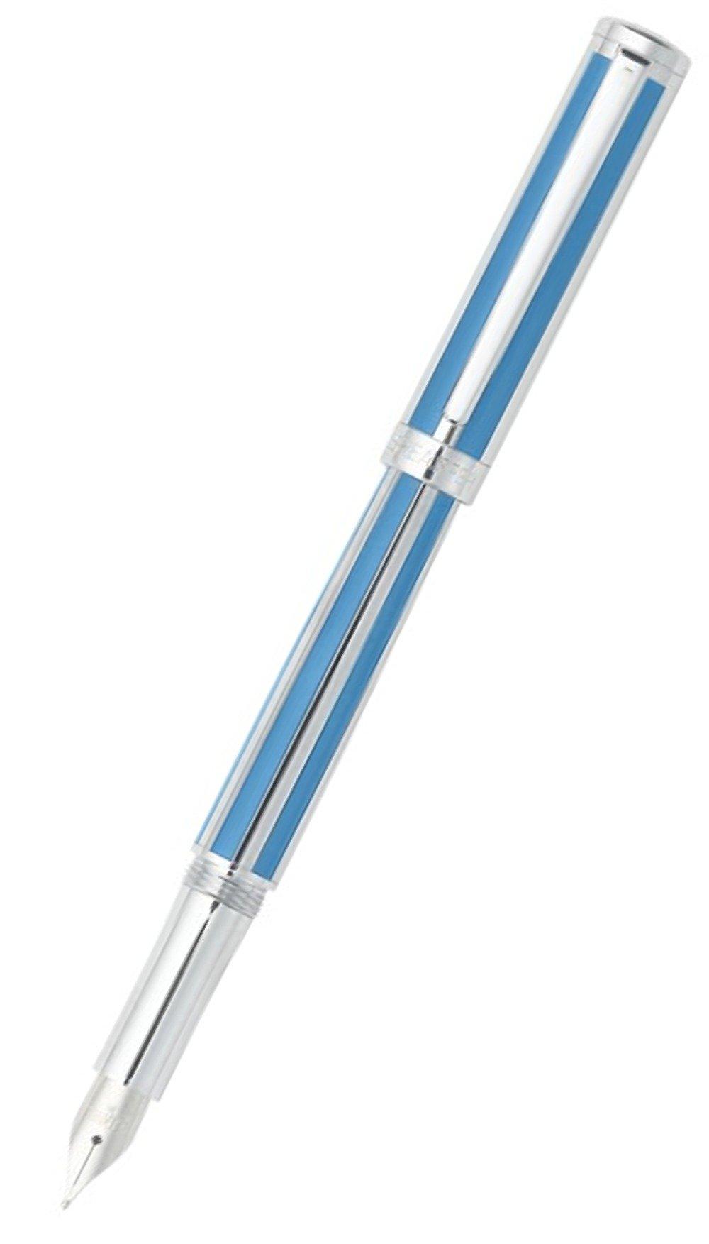 

SHEAFFER Intensity Sky Blue Stripe Fountain Pen, Medium, ITS9231PN-M