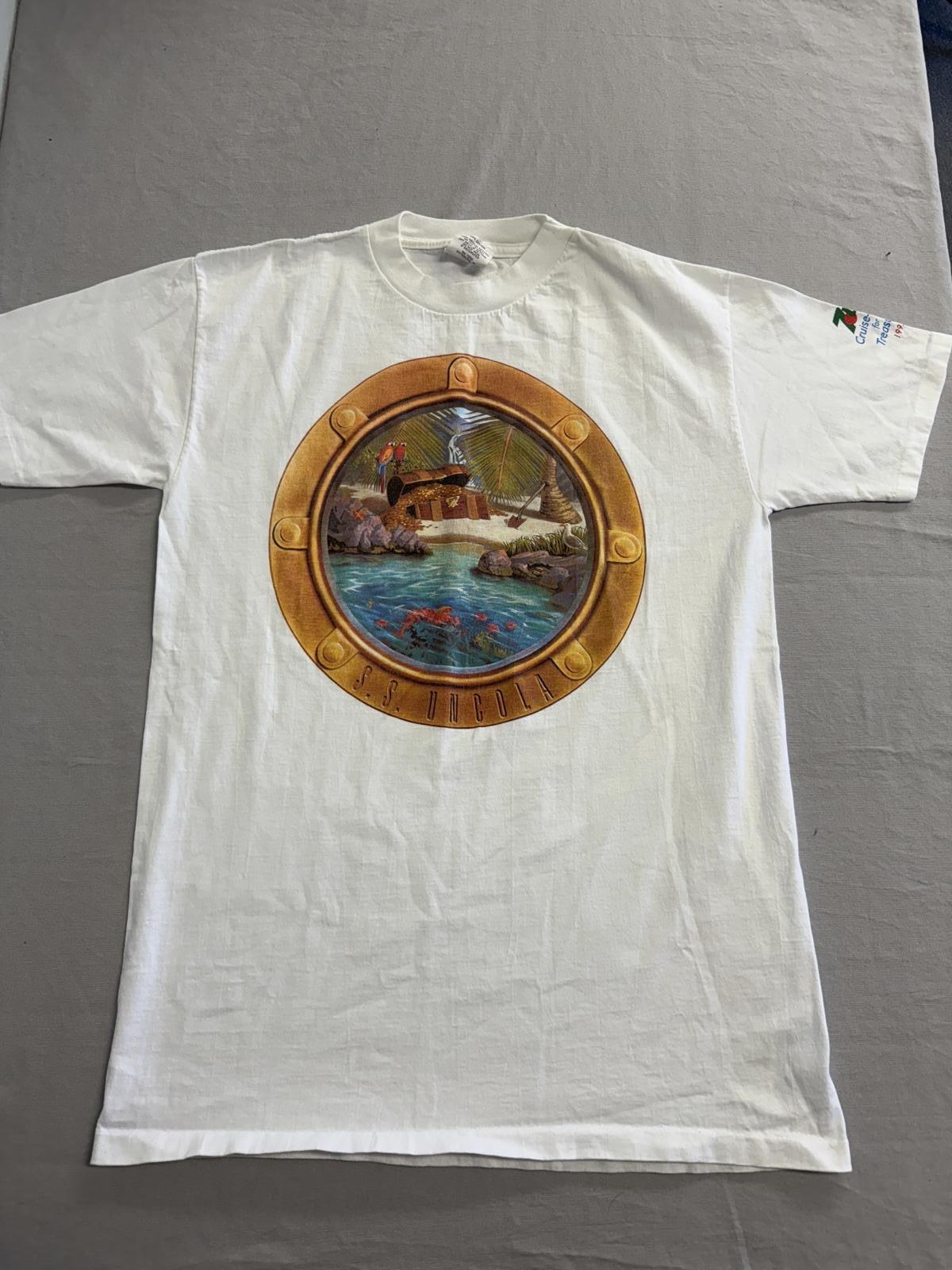 Vintage 7-Up T-shirt SS Uncola 1993 Cruise-On 1993 - Large M