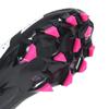 Adidas Predator L LTC74 Soccer Core Shock Pink Size 2E Accuracy.3 HG/AG Cleats, Black/Footwear White/Team (GW4635), 25.5 cm,