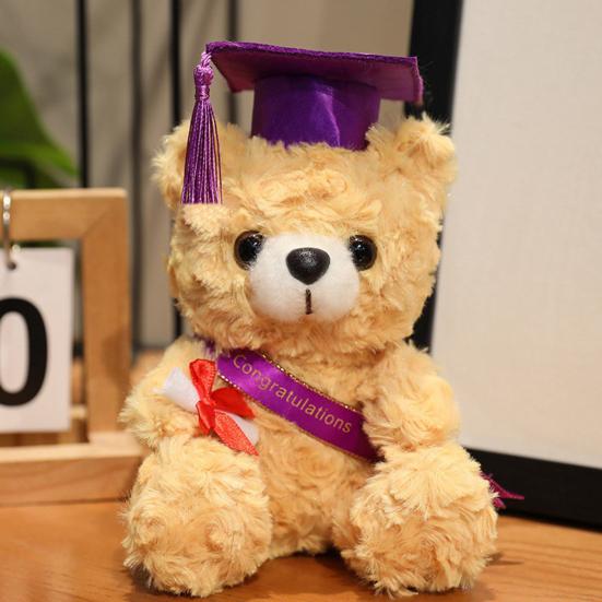 Personalized Graduation Gifts 2026 for Her, 7-Inch Teddy Bear, Soft Plush Graduation Mascot for College High School, Grade Graduation Gifts
