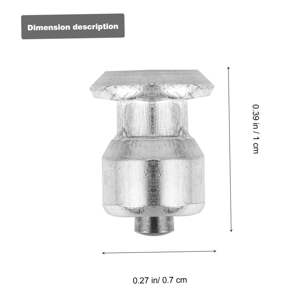 DECHOUS 50 Stück Reifenstollen Motorradreifen Fahrradrad Reifen Spike Schneereifen Spike Reifen