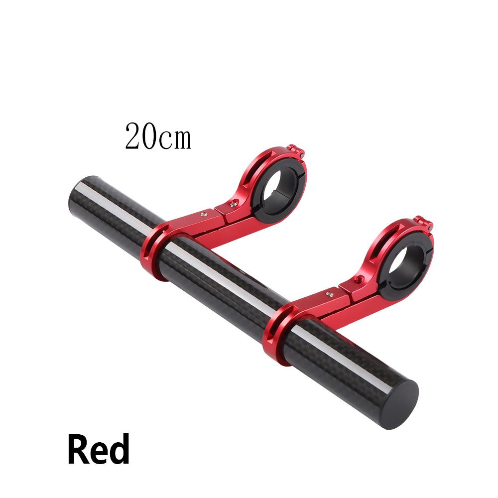 Fashion Outdoor Bicycle Lamp Bracket Mount Bike Handlebar Extender Aluminum Alloy Bracket Double Tube