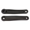 2Pcs Bike Crank Arm 170mm Aluminum Alloy High Strength Versatile Rhombus Hole Electric Bike Crank Arm for Electric Bike