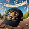Książka Patriotyczna na 250. Rocznicę Baseballowa Czapka Haftowany Orzeł Dzwon Wolności Flaga 1776-2026