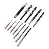 Woodworking Drill Bit Set 1 4 Inch Hex Shank 2 Auger Bits 9 Wood Drilling Bits 120MM Extension Pole with Storage Box
