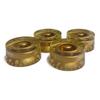 YJB PARTS Speed Made In Japan Knob, Inch/Metric Compatible, 4-Piece Set, (Embossed Lettering/Gold (Vintage Tint))
