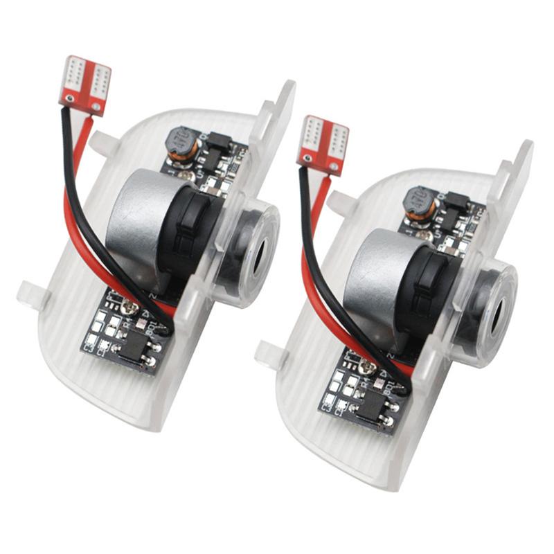 2Pcs Car Door Projector LED Light Ghost Shadow Welcome Lamp For Honda CRZ 2010 2011 2012 2013 2014 2015 2016 2017 2018 2019-2021