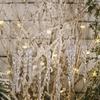 12pcs Christmas Clear Simulation Ice Xmas Tree Hanging Ornament Fake Icicle Winter Party New Year Navidad Supplies Home Decor