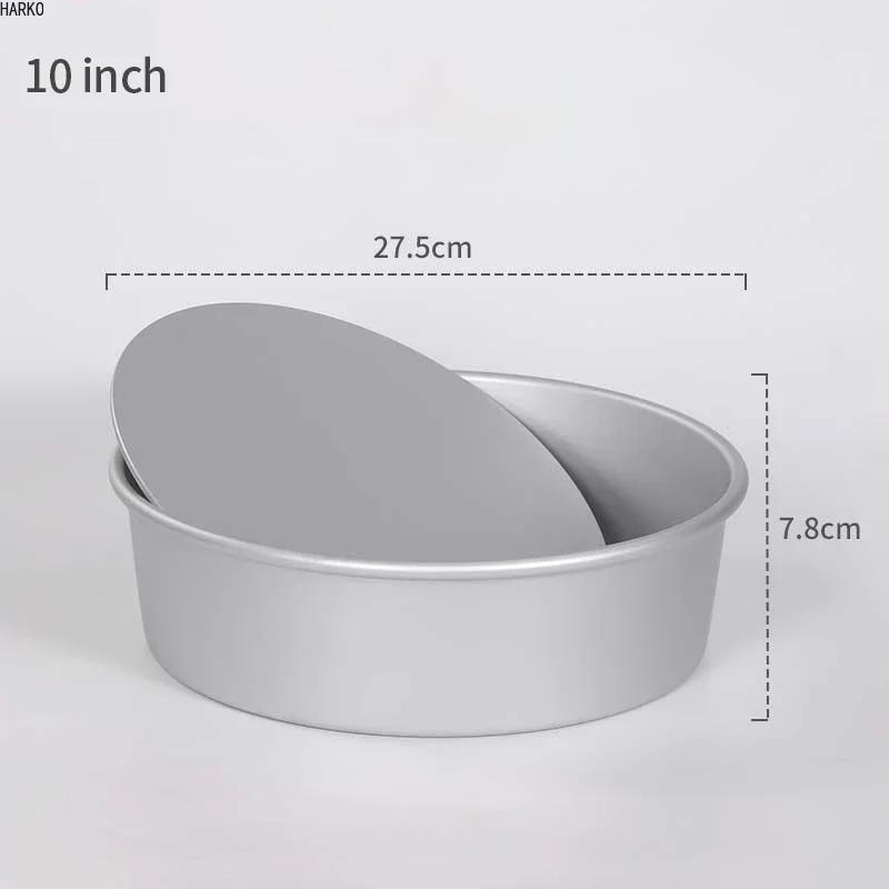 Kitchen Round Cake Mold Set Aluminum Alloy Cake Pan Set Non Stick Baking Pans 4/6/8 Inch Cakes Mould Removable Bottom Cocina