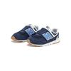 New Balance Nb 574 Series Versatile Comfortable Anti-Kick Wear-Resistant Low-Top Walking Shoes Baby sneaker Navy NW574CU1