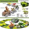 Kids Dinosaur Train Toy DIY Track Building Dino Train Fine Motor Skills Toddlers