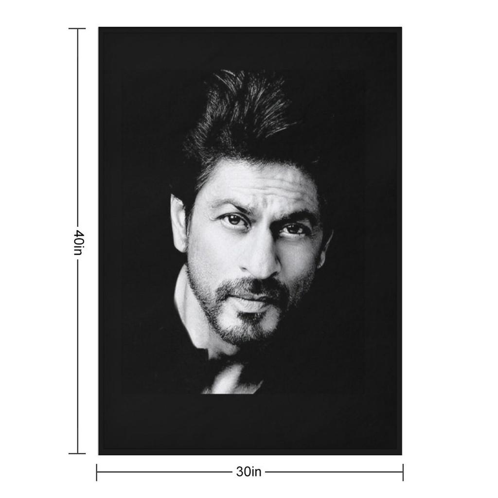 shah rukh khan Throw Blanket Custom Bed Large Extra Large Throw Blankets