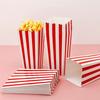 20/50pcs Popcorn Box Buckets Fries Cup Movie Night Kids Birthday Party Favors Snack Container Bag Wedding Christmas Supplies Party Decoration Props