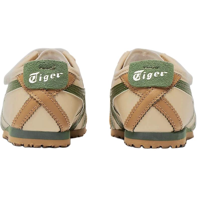 ONITSUKA TIGER Mexico 66 Cuero Sintético Cómodos Versátiles Ligeros Absorción de Impactos Duraderos Zapatillas Casuales de Caña Baja Niños zapatilla 1184A049-250