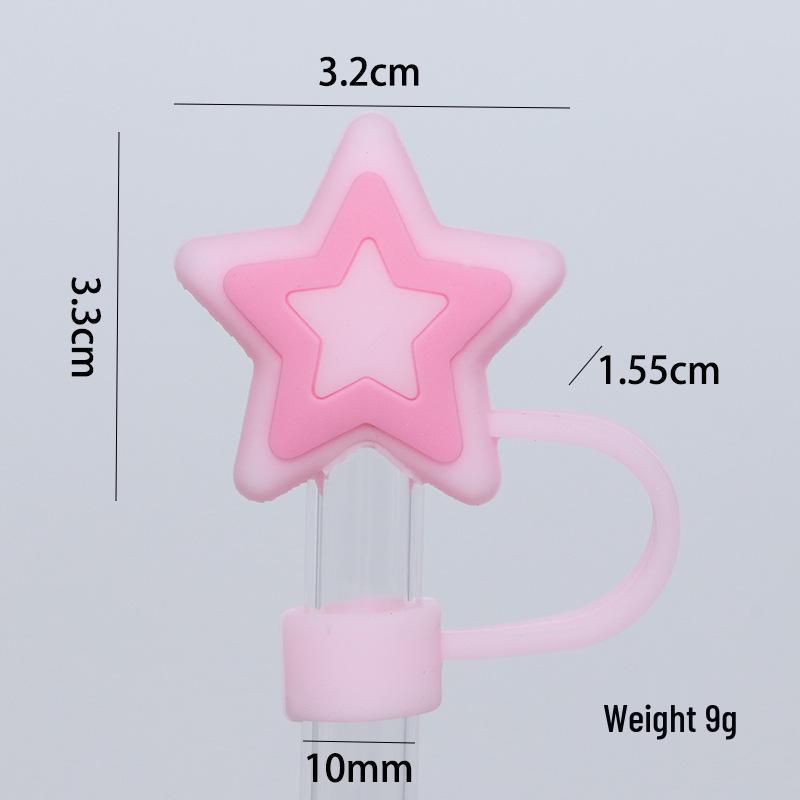 Kreslená hvězda mrak prachotěsná krytka a zátka na brčko pro Stanley - 10mm označování