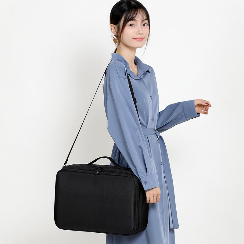 Professional Portable Cosmetic Bag Nail Art Embroidery Semi-Permanent Tool Storage Box