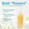 Bagnoschiuma Profumo di Petali di Rosa 225g, Pulizia profonda, idratante e idratante, contenente petali di rosa autentici