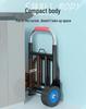 Foldable Handcart for Shopping and Luggage Transport