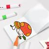 6 Pcs Kids Drawing Book Children's Coloring Books Lovely Picture Book Doodling Book Cartoon Animal Painting Book