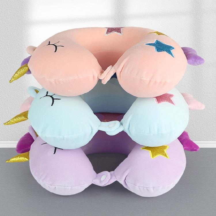 Weiches und bequemes Nackenstützkissen mit Tiermotiv für Kinder und Erwachsene auf Reisen