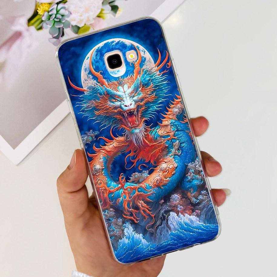 For Samsung Galaxy J4 Plus 2018 Phone Case Fashion Flower Soft Silicone Cover For Samsung J4 J 4 Plus 2018 J4+ J415F J4Plus Capa
