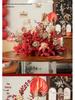 Red Wedding Banquet and Living Room Artificial Flower Decoration