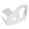 Motorcycle Rear ABS Sensor Guard Cover Protector Aluminum Alloy Replacement for YAMAHA TENERE700 XTZ690 2019‑2021Sliver