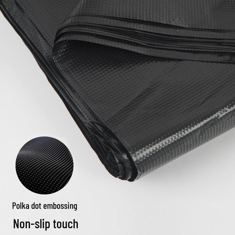Thickened Black Vest-Style Trash Bags for Home, Kitchen, and Office