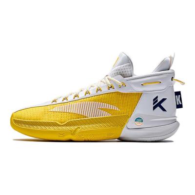 KT9 White Yellow Men Sneakers 112411101-3