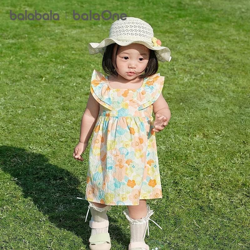 Balabala Baby Girl s Sweet French Style Princess Dress 120