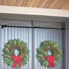 Garland Holder For Door Frame Adjustable Christmas Garland Hanger Seasonal Display Hook For Courtyard Entrance Balcony Porch
