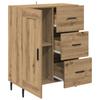Sideboard Artisan Oak 69.5 x 34 x 90 cm Engineered Wood and Iron