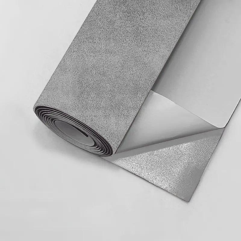 30x150cm Tessuto Scamosciato Autoadesivo Panno Adesivo per Modifica Interni Auto Pannello Porta Banco da Lavoro Fornitura Fai-da-te