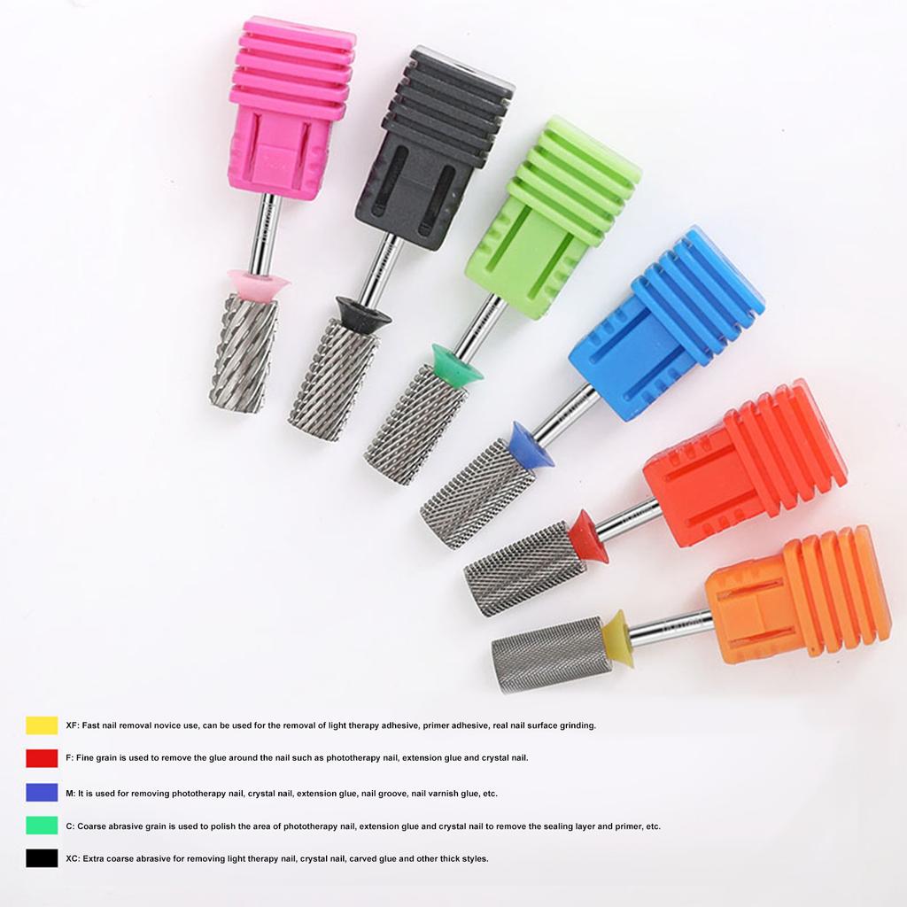Nail Drill Bit Nail Grinding Attachment Professional Electric Nail File Easy To Use Improve the Smoothness of Your Nail