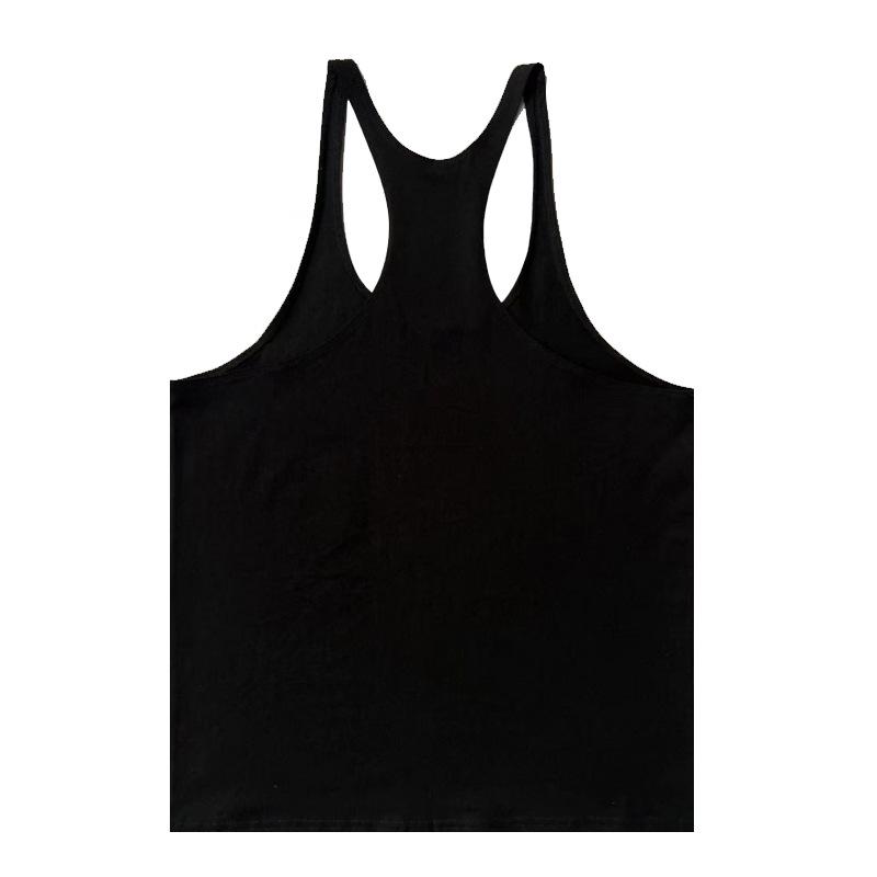 Men's European American Fitness Y-Back Sleeveless Training Vest