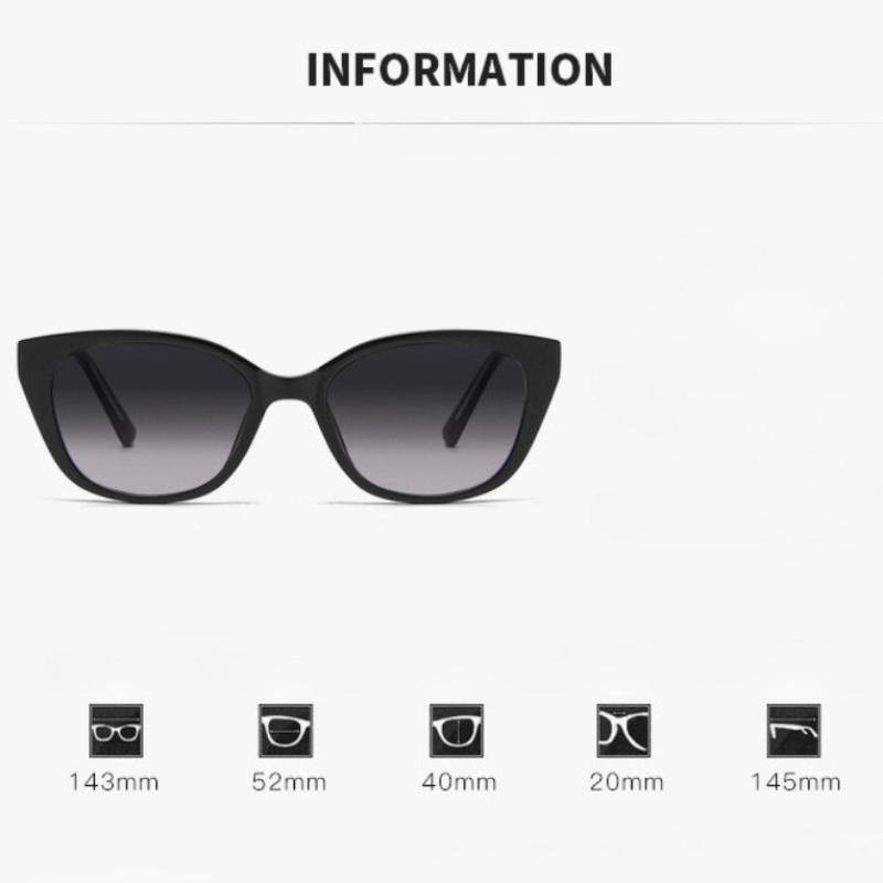 Lunettes de Soleil Rétro Style Nouveau Unisexe Cat-Eye UV400 Haute Qualité Confortables Lunettes de Soleil Extérieur Conduite Anti-UV Protection Solaire Lunettes