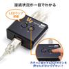 Sanwa Direct USB with USB Hub Compatible with External and Switch, Manual, [PC2USB1] Function, Printers, HDDs, Keyboards, Mice, 400-SW020