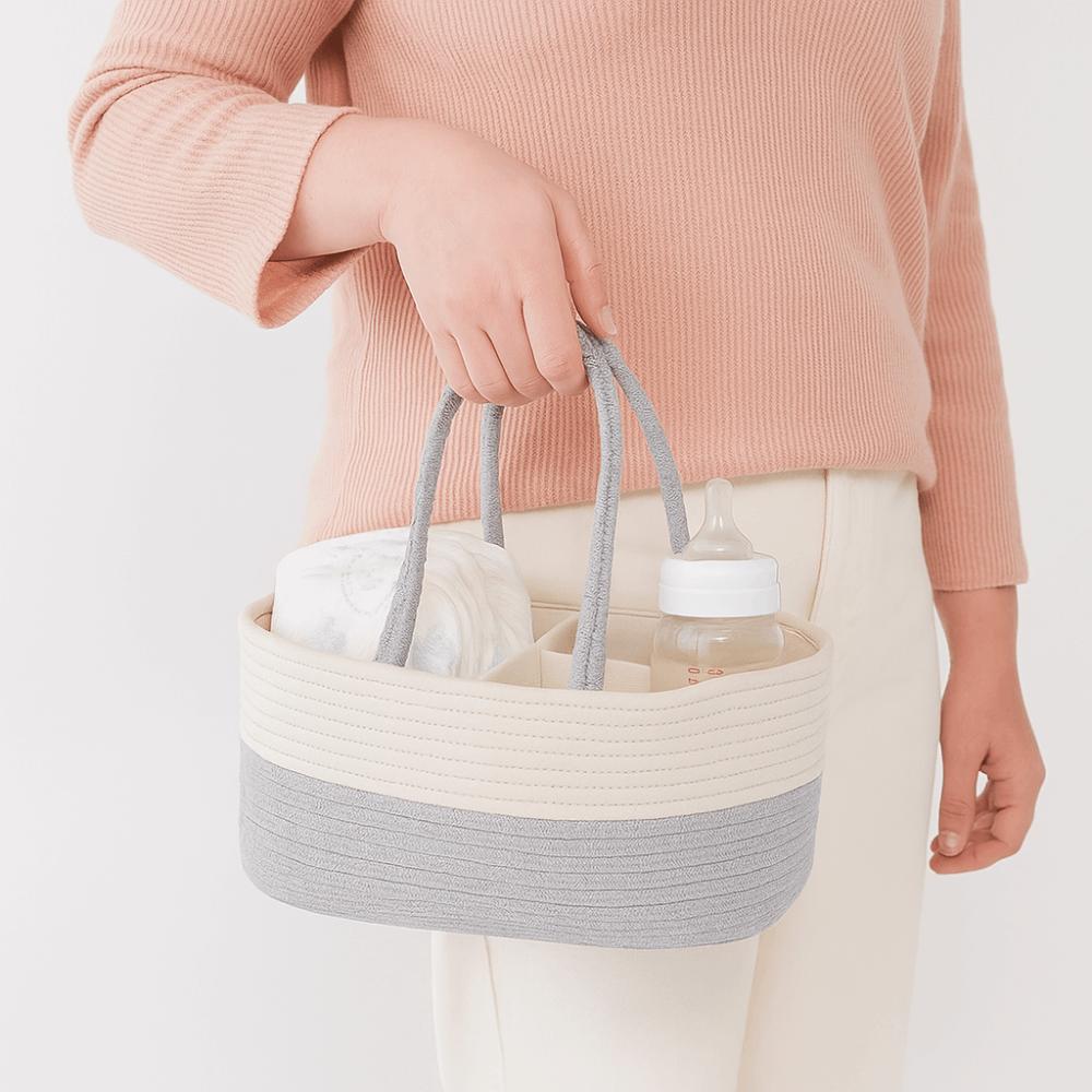 Convenient Mommy Handbag Hand-Held Baby Diaper Bag Shopping Nappy Bag Outing