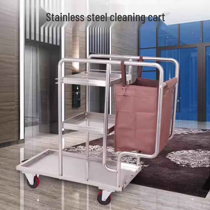 Hotel Multi-functional Cleaning & Linen Cart