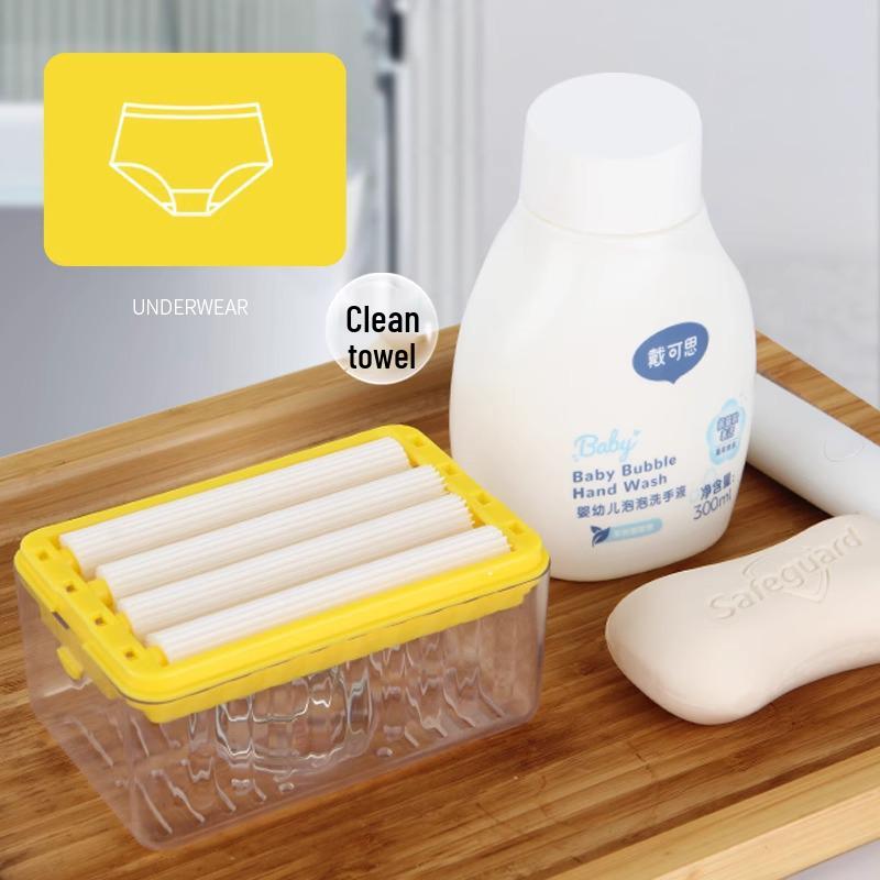 High-Elastic Mesh Soap Foaming Box and Household Drain Rack