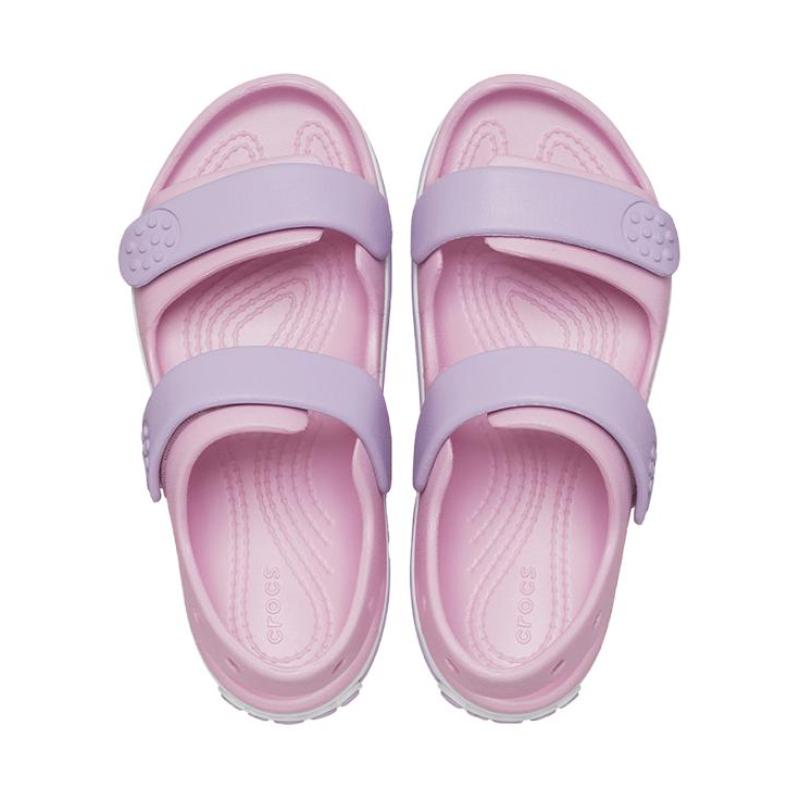 Crocs Open Toe Velcro Kids Sandals Pink Kids' Model