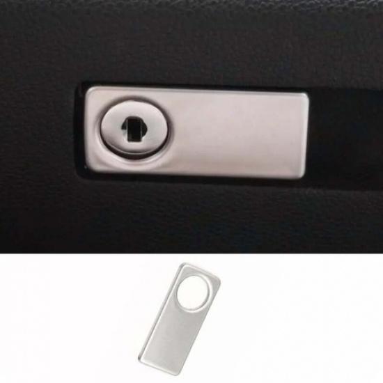 Panel Trim 2009-15 Silver Titanium Co-Pilot Storage Box Handle For Benz E-Class
